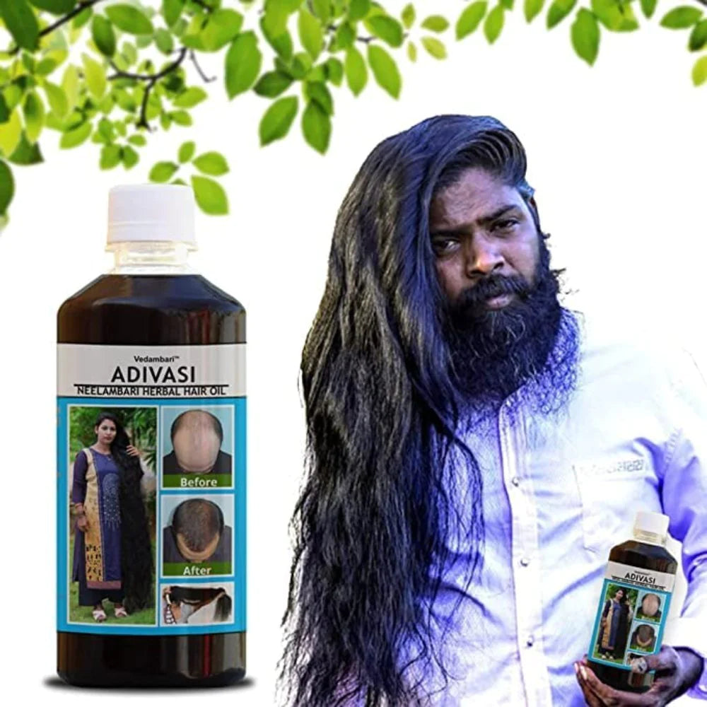 Adivasi Herbal Hair Oil * 100% Original * आदिवासी हेयर ऑयल Hair की समस्या से मिलेगी राहत